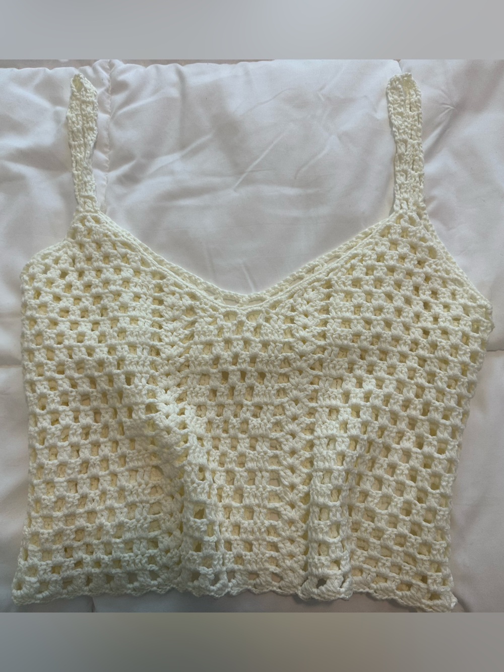 Knit Bikini Cover-Up Tank Top